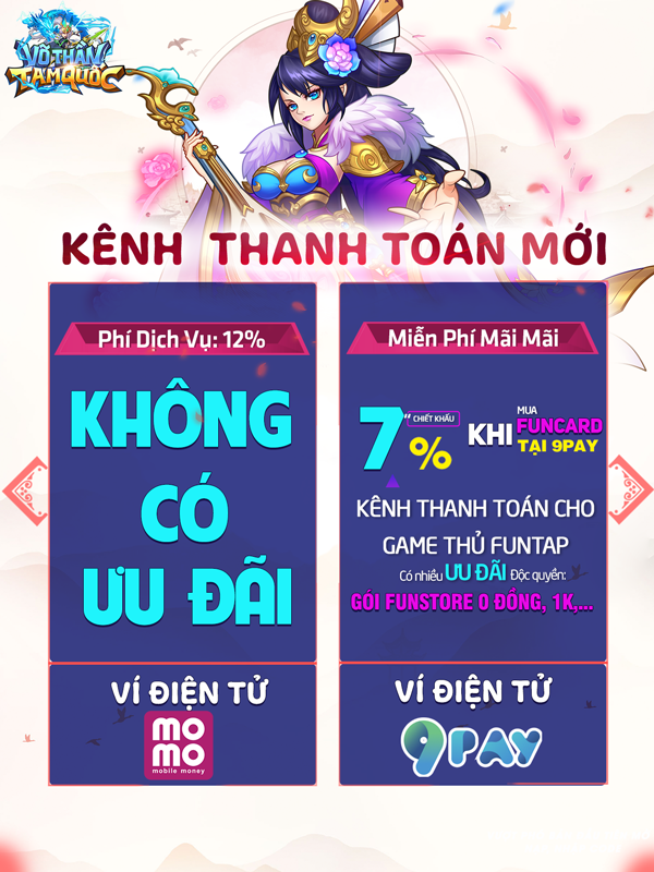 Mua nạp thẻ Garena, nạp thẻ Zing dễ dàng trên MoMo